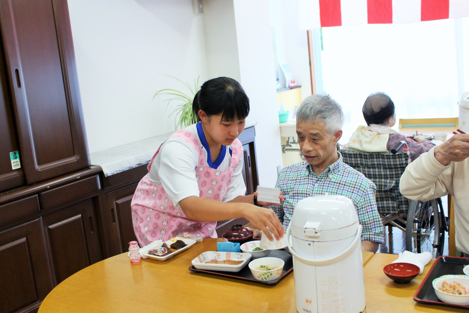 学生ボランティアさん