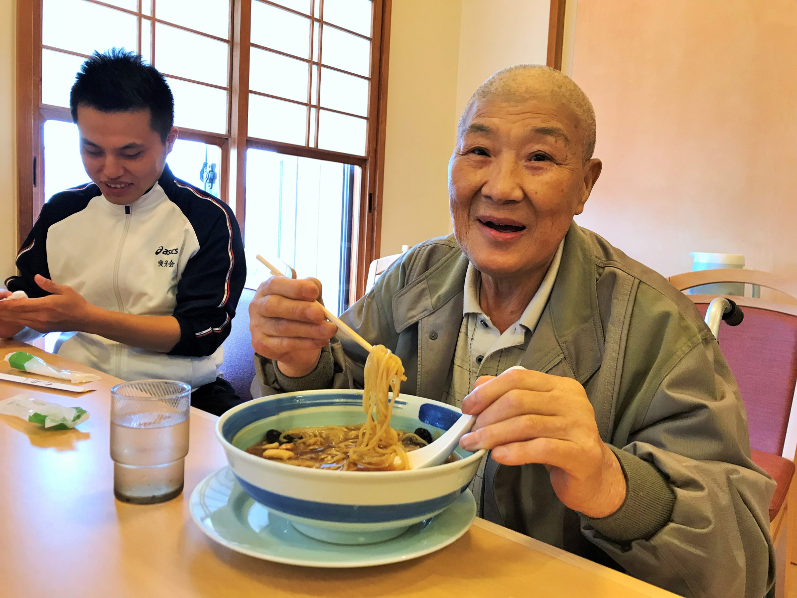 食事の様子