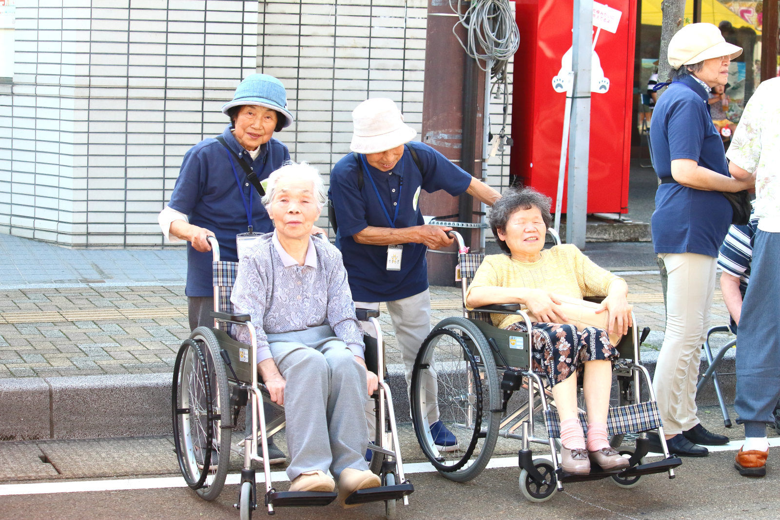 中条祭り見物